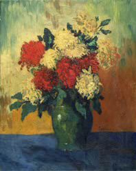 1901 ChrysanthКmes, Pablo Picasso (1881-1973) Period of creation: 1889-1907
