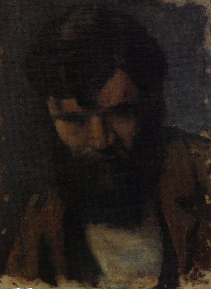 1895 Portrait dhomme barbu, Пабло Пикассо (1881-1973) Период: 1889-1907