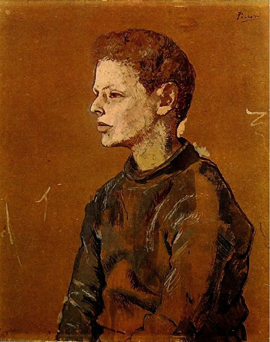 1906 Portrait dAllan Stein, Пабло Пикассо (1881-1973) Период: 1889-1907