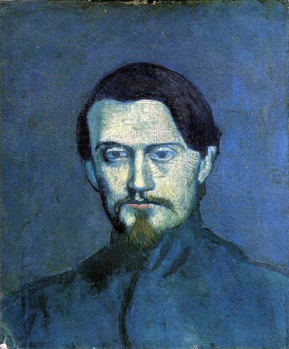 1901 Portrait de Mateu Fernаndez de Soto2, Пабло Пикассо (1881-1973) Период: 1889-1907