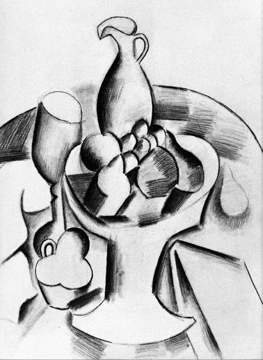 1907 Compotier, Pablo Picasso (1881-1973) Period of creation: 1889-1907