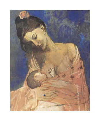 1905 mКre et enfant1, Pablo Picasso (1881-1973) Period of creation: 1889-1907
