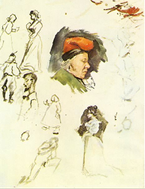 1895 Catalan avec la casquette typique dun paysan, Пабло Пикассо (1881-1973) Период: 1889-1907