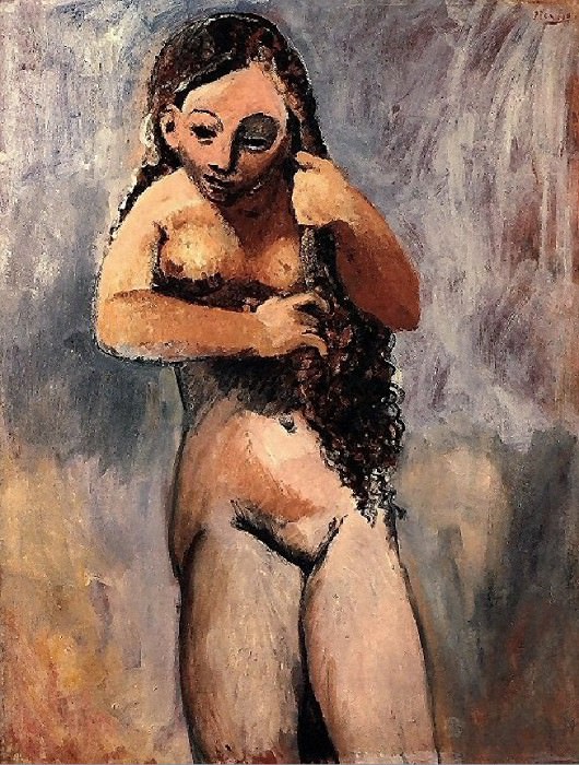 1906 La toilette5, Pablo Picasso (1881-1973) Period of creation: 1889-1907