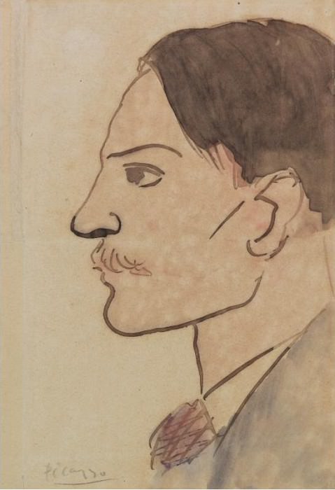 1903 Portrait de lartiste, Pablo Picasso (1881-1973) Period of creation: 1889-1907