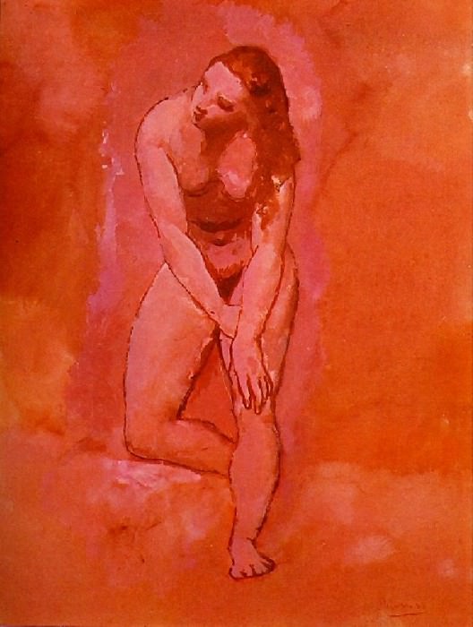1906 Nu, Вtude pour le harem, Пабло Пикассо (1881-1973) Период: 1889-1907