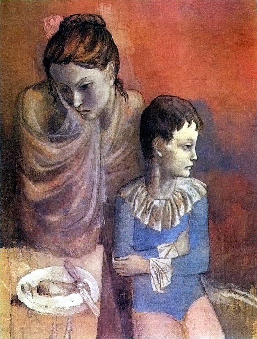 1905 MКre et enfant , Пабло Пикассо (1881-1973) Период: 1889-1907