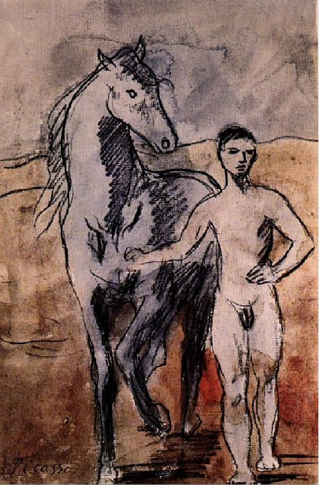 1906 Meneur de cheval nu2, Pablo Picasso (1881-1973) Period of creation: 1889-1907