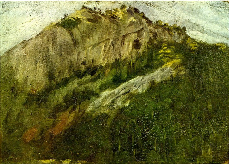 1898 Paysage de Horta dEbre, Пабло Пикассо (1881-1973) Период: 1889-1907