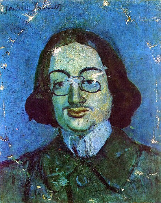 1901 Portrait de Jaime SabartВs, Pablo Picasso (1881-1973) Period of creation: 1889-1907