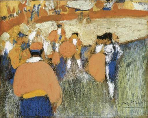 1900 Dans larКne, Пабло Пикассо (1881-1973) Период: 1889-1907