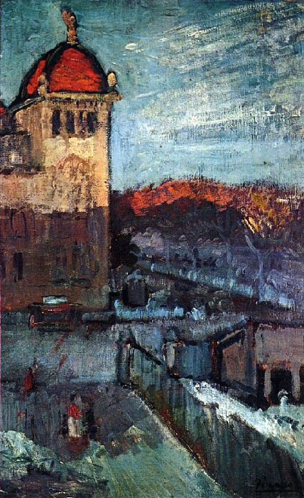 1903 Le Palais des Arts Е Barcelone, Пабло Пикассо (1881-1973) Период: 1889-1907