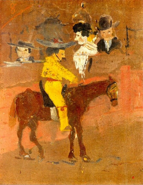 1889 Le picador, Пабло Пикассо (1881-1973) Период: 1889-1907