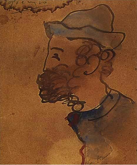 1897 Portrait de Ramon Pixot, Пабло Пикассо (1881-1973) Период: 1889-1907