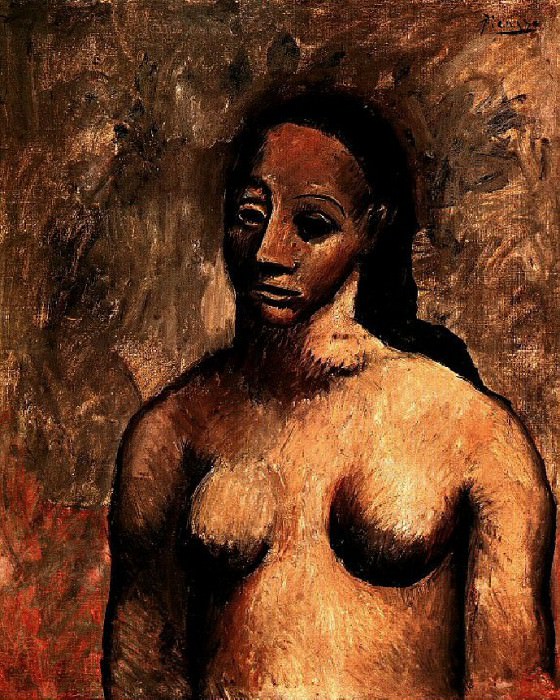 1906 Buste de femme, Пабло Пикассо (1881-1973) Период: 1889-1907