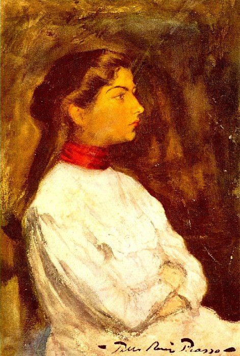 1899 Portrait de Lola2, Pablo Picasso (1881-1973) Period of creation: 1889-1907