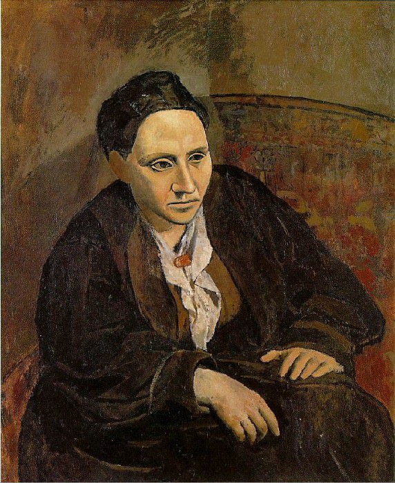 1906 Portrait de Gertrude Stein, Pablo Picasso (1881-1973) Period of creation: 1889-1907