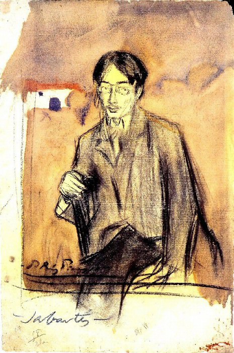 1899 Portrait de Jaume SabartВs, Пабло Пикассо (1881-1973) Период: 1889-1907