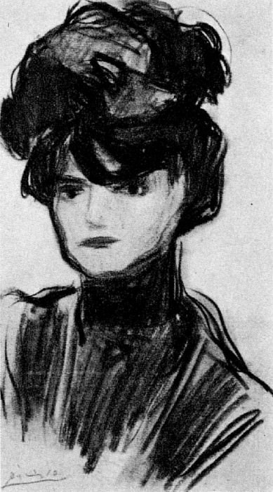 1901 TИte de Blanche, Пабло Пикассо (1881-1973) Период: 1889-1907