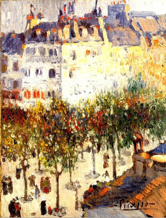 1901 Boulevard de Clichy2, Пабло Пикассо (1881-1973) Период: 1889-1907