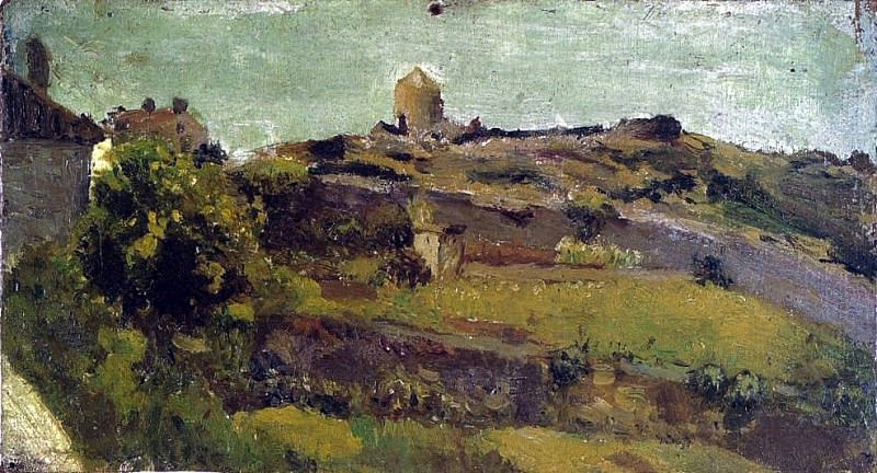 1895 Paysage, Пабло Пикассо (1881-1973) Период: 1889-1907