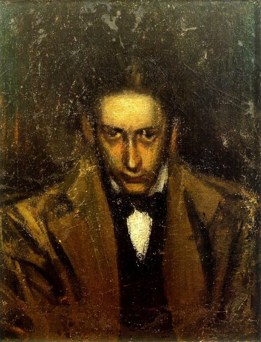 1899 Portrait de Carlos Casagemas, Пабло Пикассо (1881-1973) Период: 1889-1907