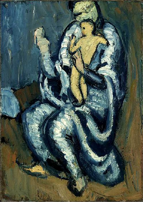 1901 MaternitВ, Pablo Picasso (1881-1973) Period of creation: 1889-1907
