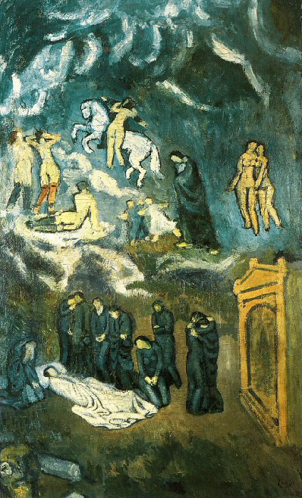1901 Evocation , Пабло Пикассо (1881-1973) Период: 1889-1907