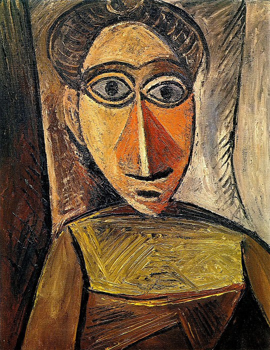 1907 Buste de femme3, Pablo Picasso (1881-1973) Period of creation: 1889-1907
