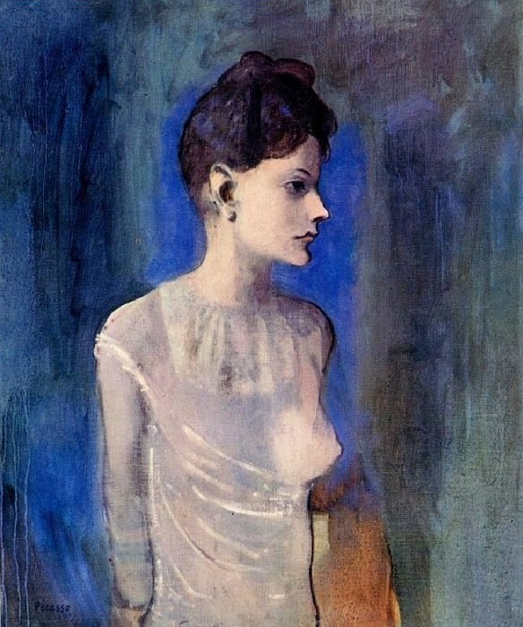 1904 Femme Е la chemise, Pablo Picasso (1881-1973) Period of creation: 1889-1907