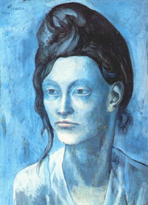 1904 Femme au chignon, Pablo Picasso (1881-1973) Period of creation: 1889-1907
