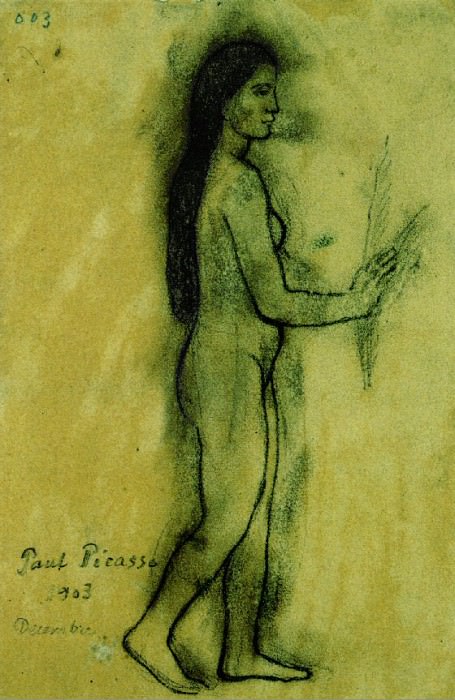 1903 Hommage Е Gauguin, Пабло Пикассо (1881-1973) Период: 1889-1907
