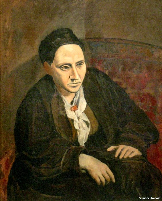 1906 Gertrude Stein, Pablo Picasso (1881-1973) Period of creation: 1889-1907