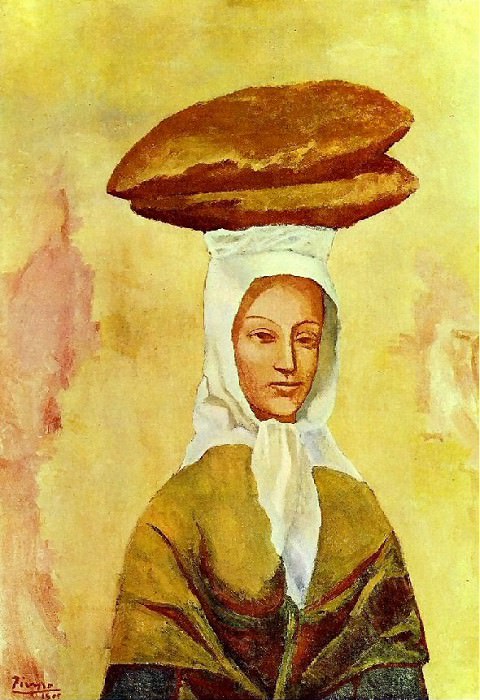 1906 La porteuse de pains, Пабло Пикассо (1881-1973) Период: 1889-1907