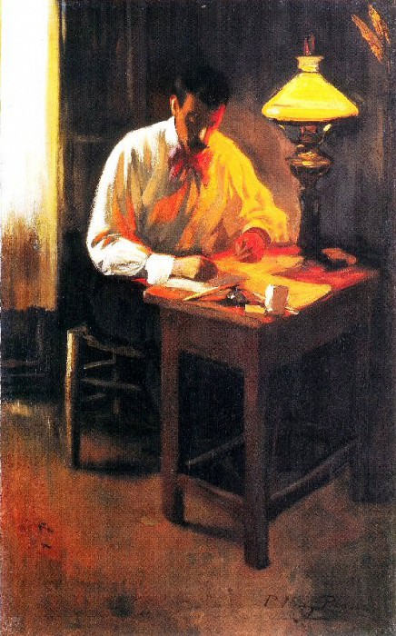1899 Portrait de Josep Cardona, Пабло Пикассо (1881-1973) Период: 1889-1907