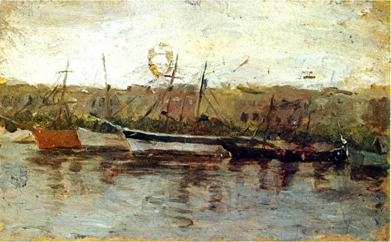1895 Alicante vu du bateau, Пабло Пикассо (1881-1973) Период: 1889-1907