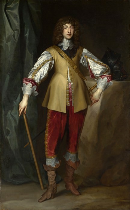 Studio of Anthony van Dyck – Prince Rupert, Count Palatine, Part 6 National Gallery UK