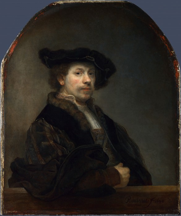 Рембрант – Автопортрет в возрасте 34 лет, Часть 6 Национальная галерея