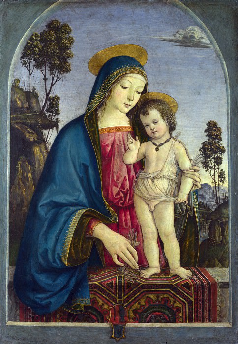Пинтуриккьо – Мадонна с Младенцем, Часть 6 Национальная галерея