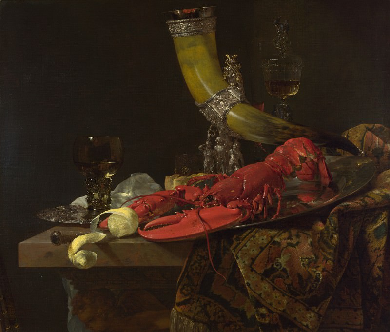 Willem Kalf – Still Life with Drinking-Horn, Part 6 National Gallery UK