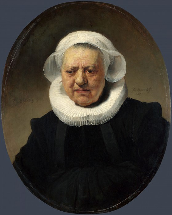 Рембрант – Портрет Ахье Класдр, Часть 6 Национальная галерея
