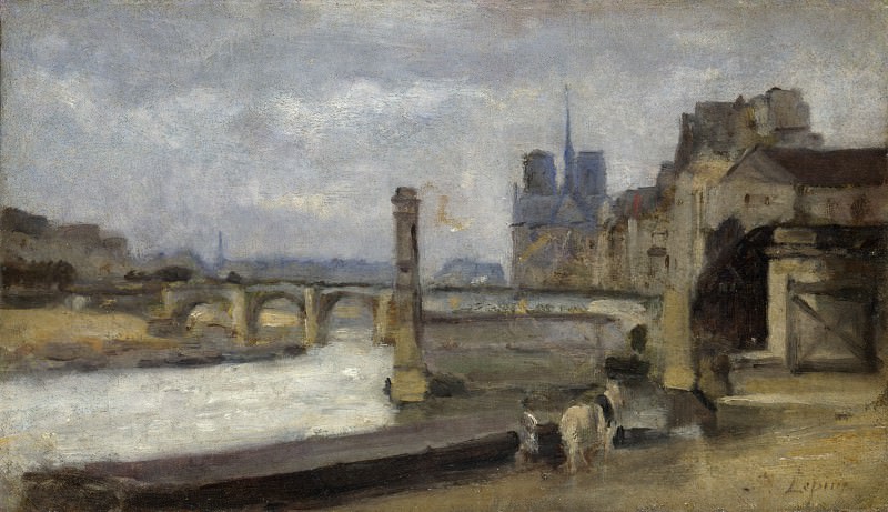 Станислас-Виктор-Эдмон Лепин – Турнельский мост в Париже, Часть 6 Национальная галерея