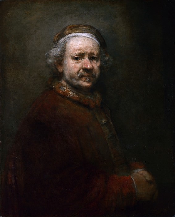 Rembrandt – Self Portrait at the Age of 63, Part 6 National Gallery UK