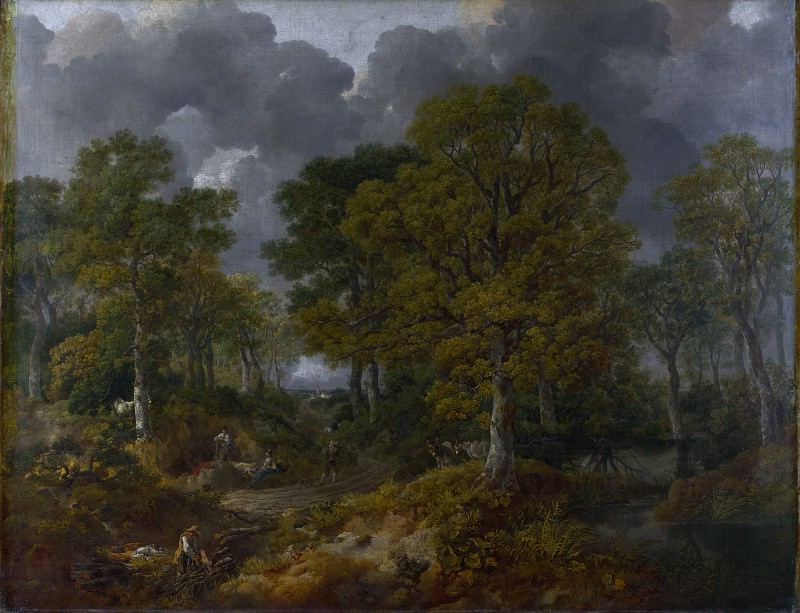 Thomas Gainsborough – Cornard Wood, near Sudbury, Suffolk, Part 6 National Gallery UK