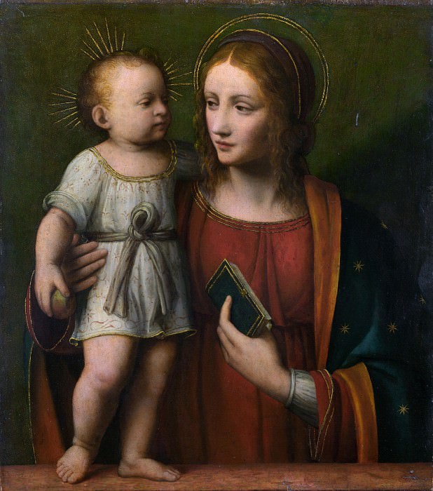 Бернардино Луини – Мадонна с Младенцем, Часть 6 Национальная галерея