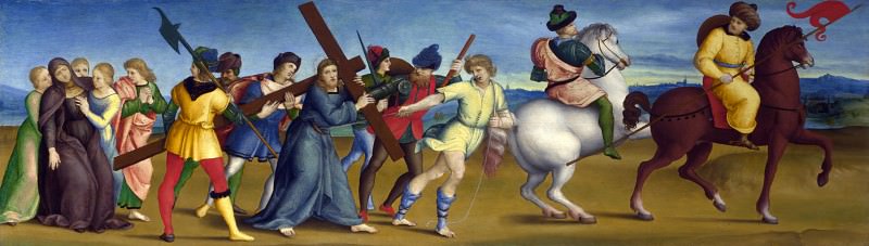 Raphael – The Procession to Calvary, Part 6 National Gallery UK