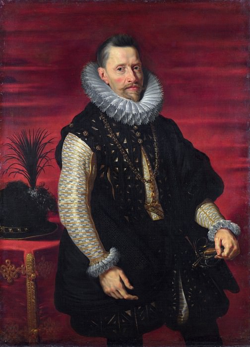 Studio of Peter Paul Rubens – Portrait of the Archduke Albert, Part 6 National Gallery UK