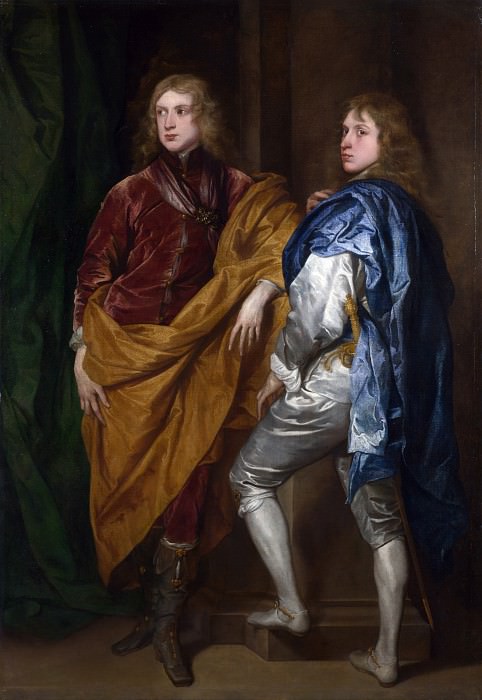 Style of Anthony van Dyck – Portraits of Two Young Englishmen, Part 6 National Gallery UK