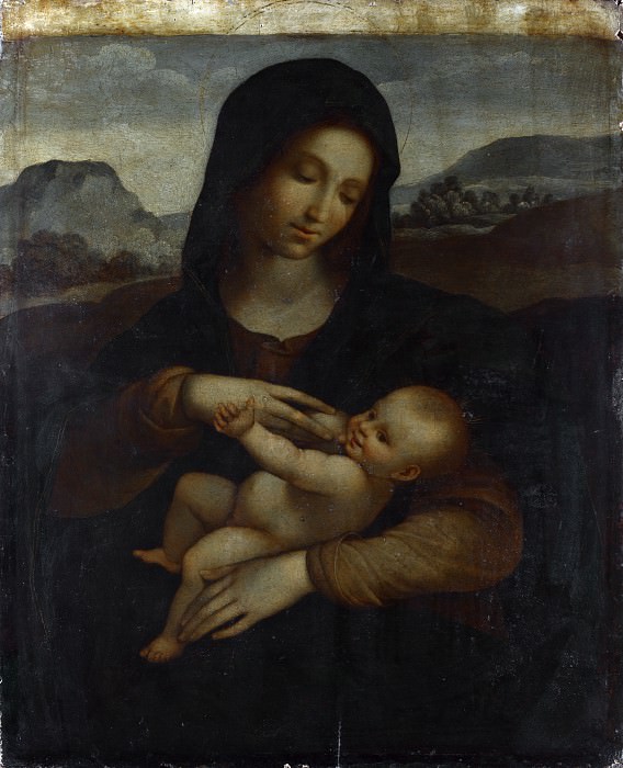 Sodoma – The Madonna and Child, Part 6 National Gallery UK