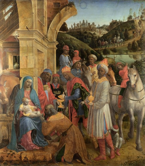 Vincenzo Foppa – The Adoration of the Kings, Part 6 National Gallery UK